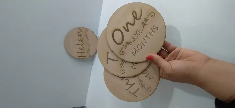 دیسک چوبی ماهگرد  15 سانت